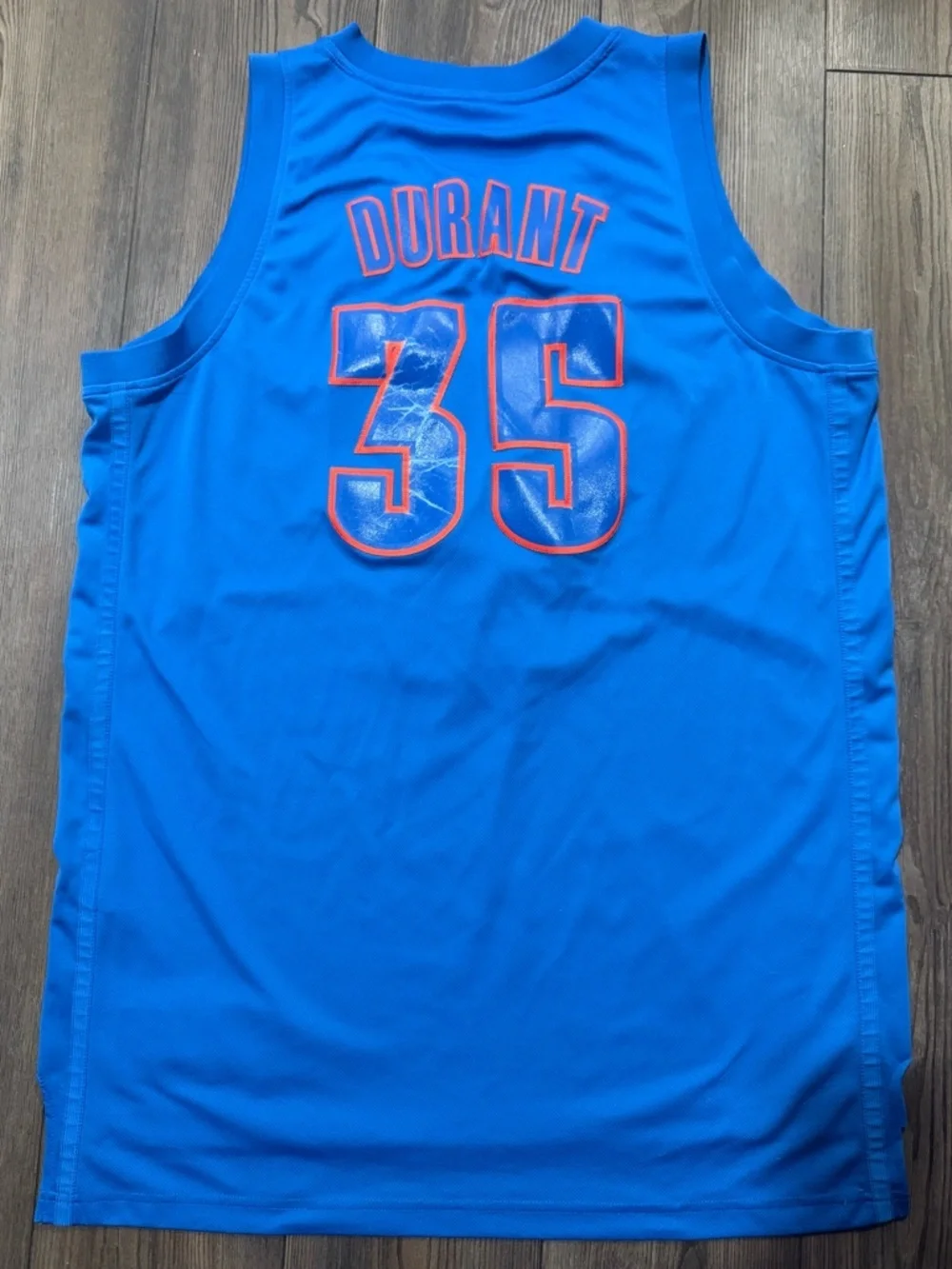 Adidas Kevin Durant 2012 Christmas Day OKC Thunder Jersey Men’s XL